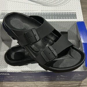 BIRKENSTOCK MEN'S MOGAMI TERRA 2 STRAP BIRKO-FLOR IN APEX BLACK